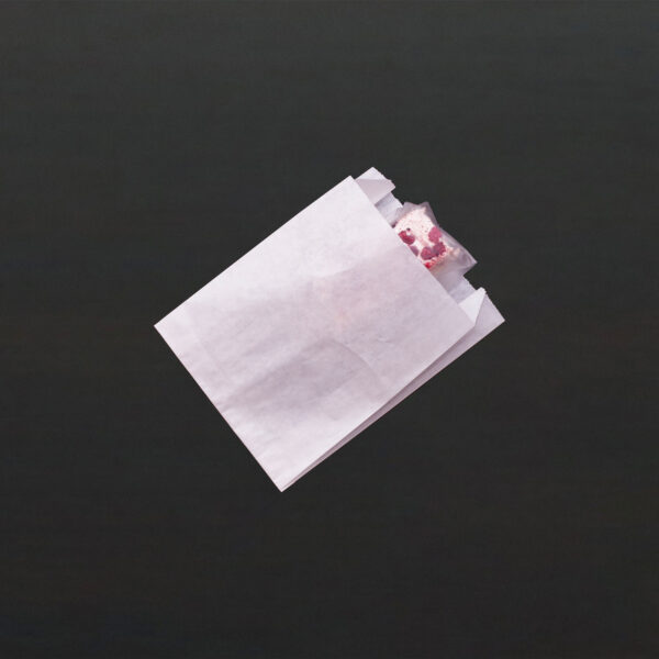 White Sachet 45gsm | 12 + 5 x16cm